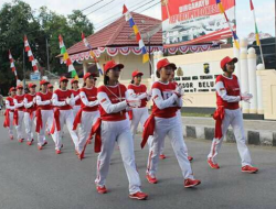 Lomba gerak jalan SD se-Kota Solok meriahkan peringatan HUT RI ke-80