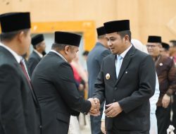167 Pejabat Administrator dan Pengawas Kota Solok Dilantik