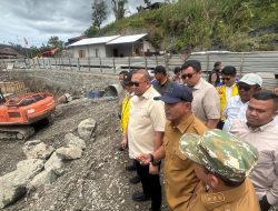Bupati Solok  Tinjau Progres Pembangunan Jalan Nasional