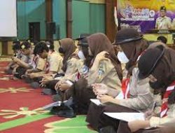 Sangat Antusias, Kwarcab Kota Solok Ikuti Rangkaian JOTA-JOTI