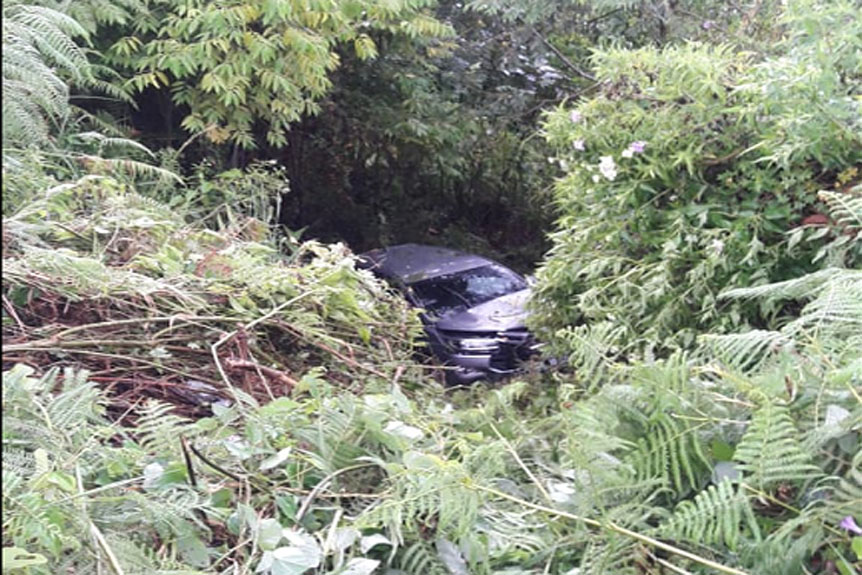 Kijang Innova masuk jurang Solok Selatan